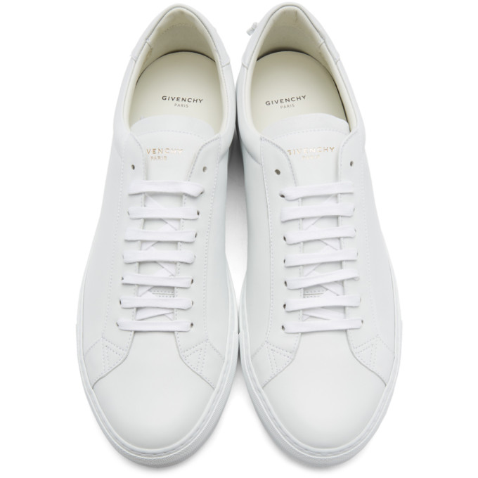 GIVENCHY GIVENCHY WHITE URBAN STREET SNEAKERS