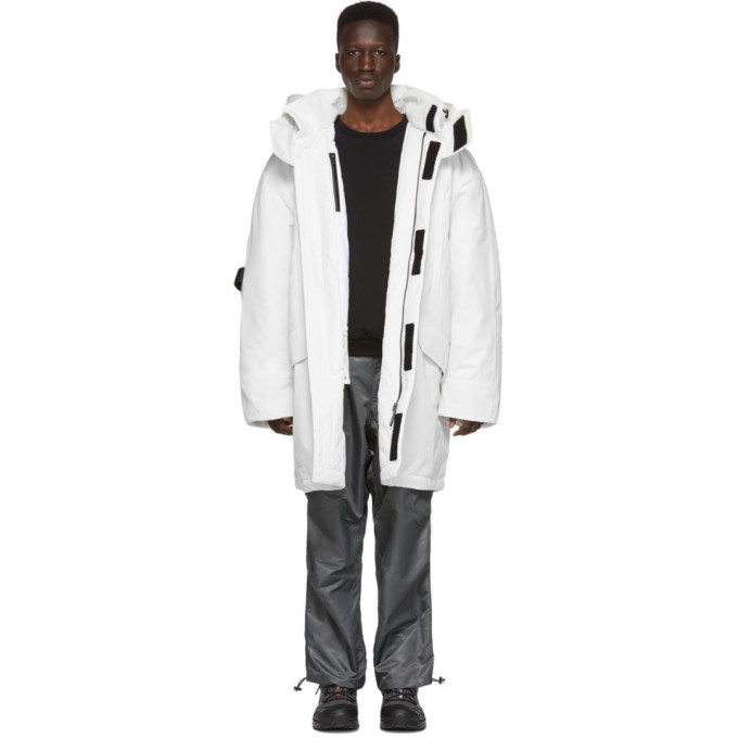 Click to view more detailed imagery on our partner's website Raf Simons Long In 00010 White