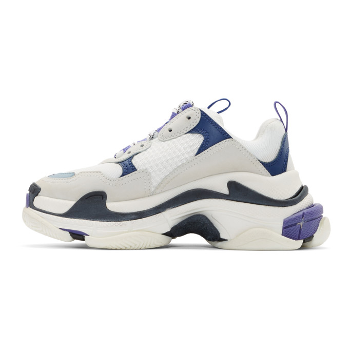 BALENCIAGA BALENCIAGA WHITE TRIPLE S SNEAKERS