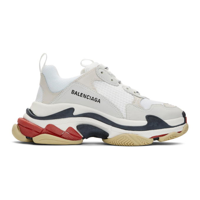 Balenciaga Triple S Mesh, Nubuck And 