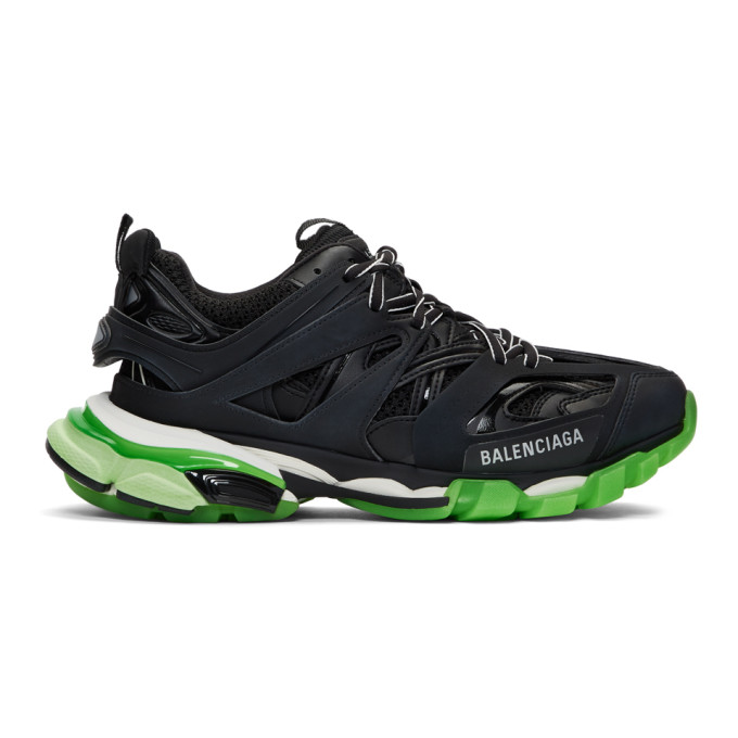 green balenciaga track sneakers