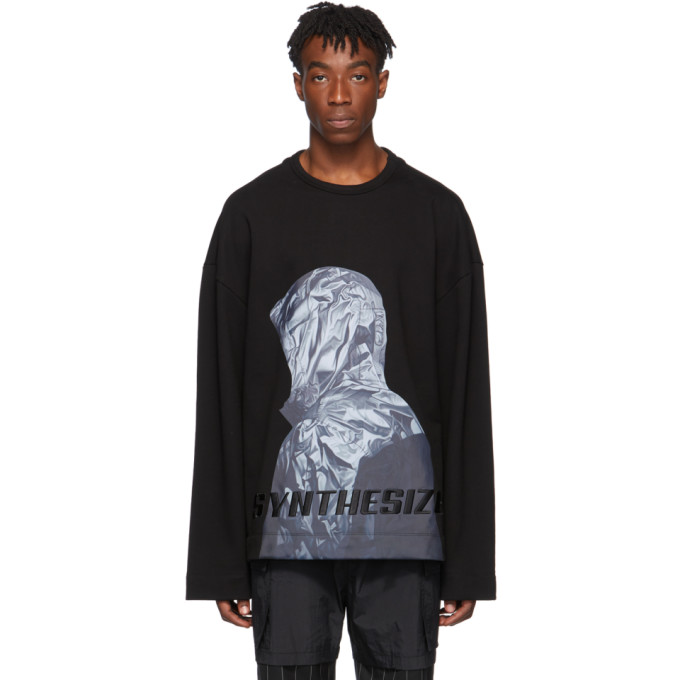 Click to view more detailed imagery on our partner's website Juun.j Synthesize Sweatshirt In 5 Black