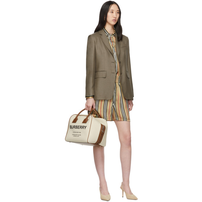 BURBERRY BEIGE SILK MARSETT SHORTS