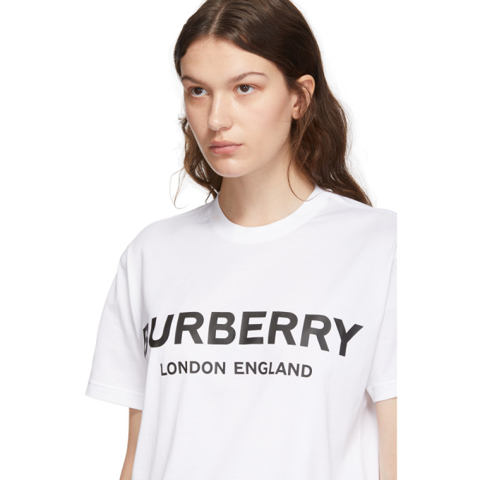 BURBERRY BURBERRY WHITE CARRICK T-SHIRT