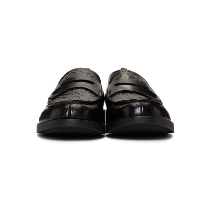 BURBERRY BURBERRY BLACK EMILE TB LOAFERS