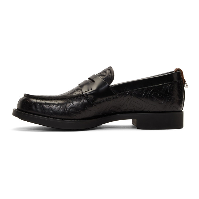 BURBERRY BURBERRY BLACK EMILE TB LOAFERS