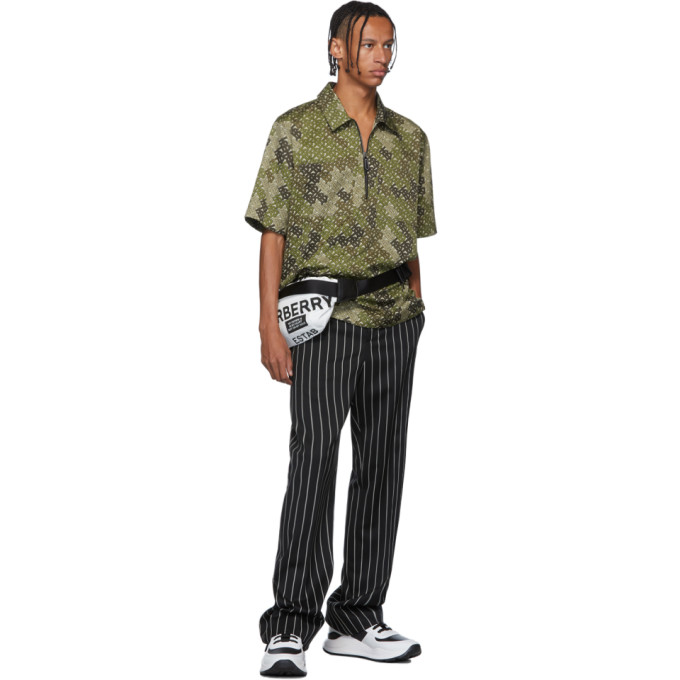 BURBERRY BURBERRY BLACK AND WHITE RONNIE M SNEAKERS