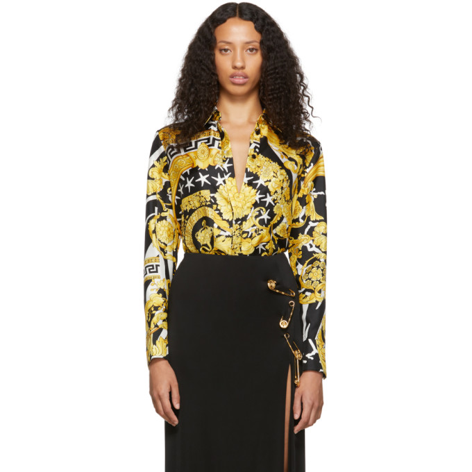 VERSACE BLACK & GOLD TRÉSOR DE LA MER SHIRT
