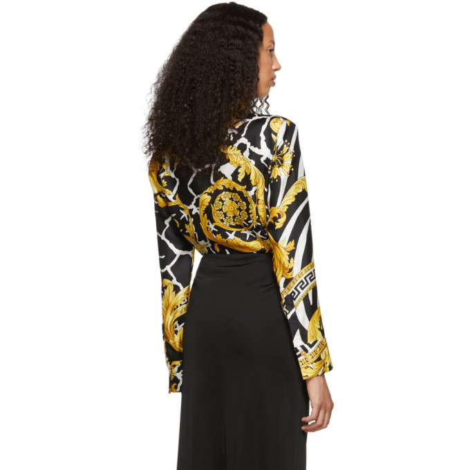 VERSACE BLACK & GOLD TRÉSOR DE LA MER SHIRT