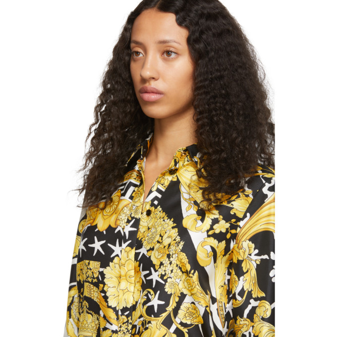 VERSACE BLACK & GOLD TRÉSOR DE LA MER SHIRT