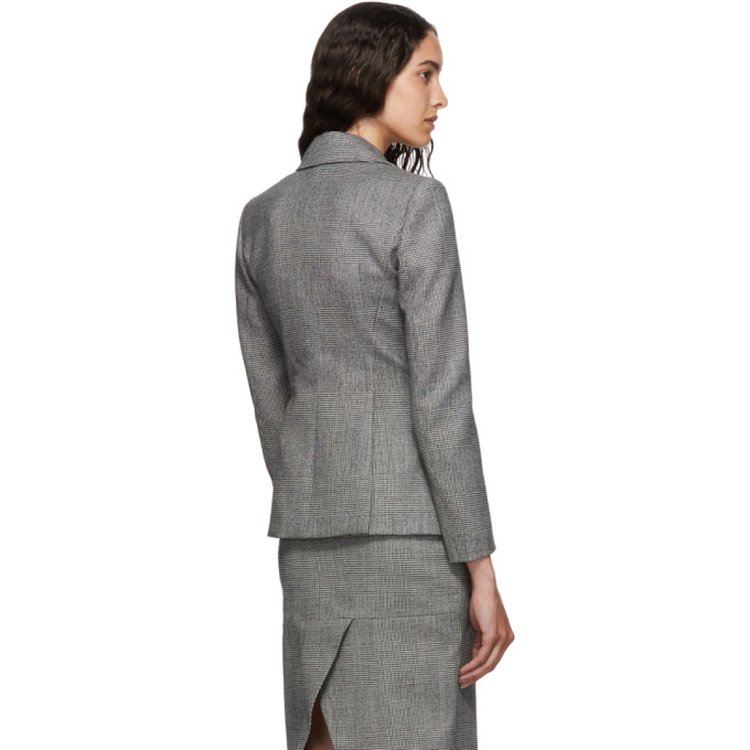 ALTUZARRA ALTUZARRA BLACK AND WHITE FENICE BLAZER