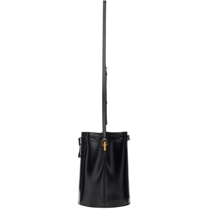 SAINT LAURENT SAINT LAURENT BLACK MEDIUM TALITHA BUCKET BAG