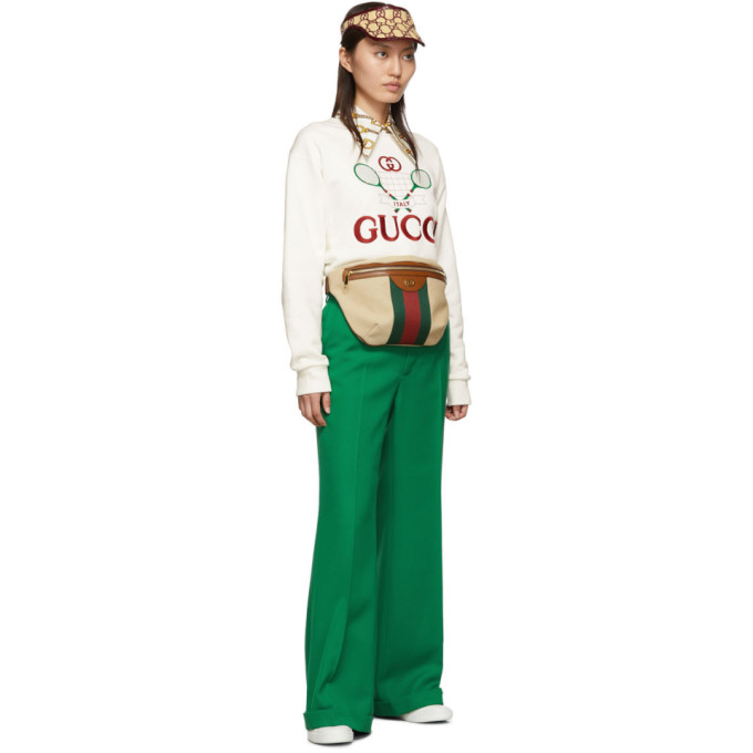 GUCCI White New Ace Sneakers