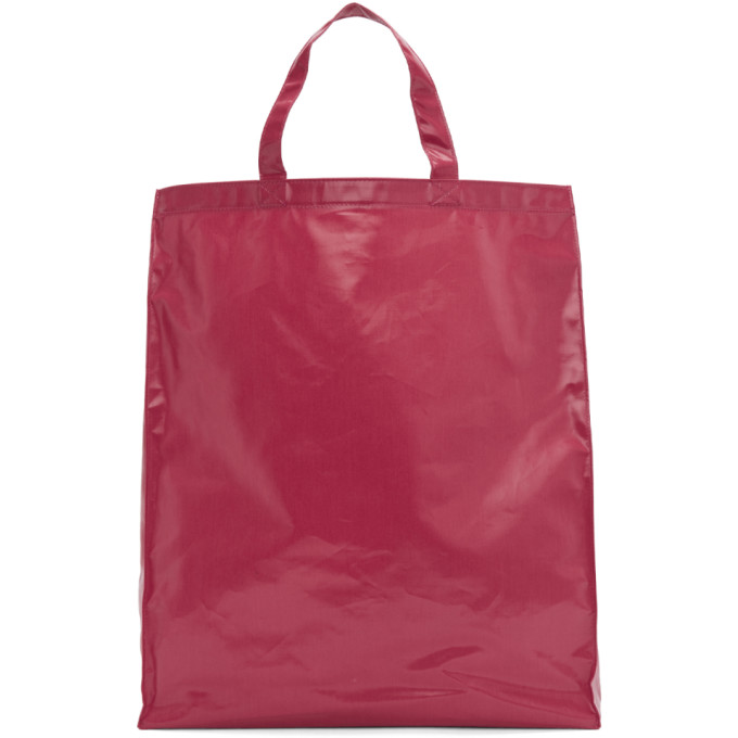 GUCCI GUCCI PINK MEDIUM LOGO TOTE