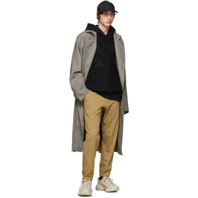 GUCCI BLACK TENNIS CLUB HOODIE