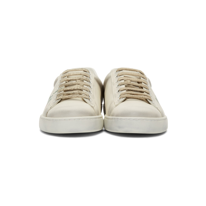 GUCCI White Blade New Ace Sneakers