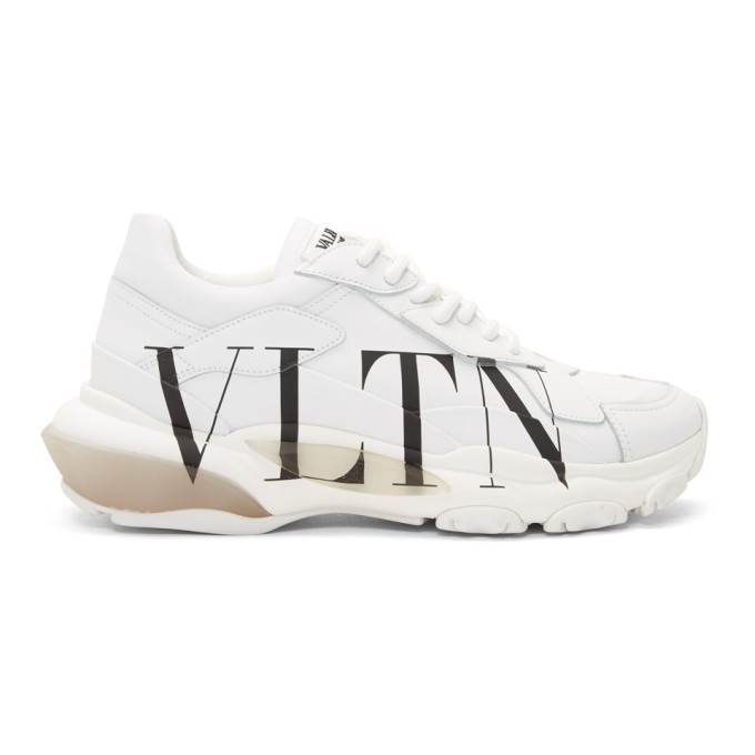 valentino bounce sneakers black