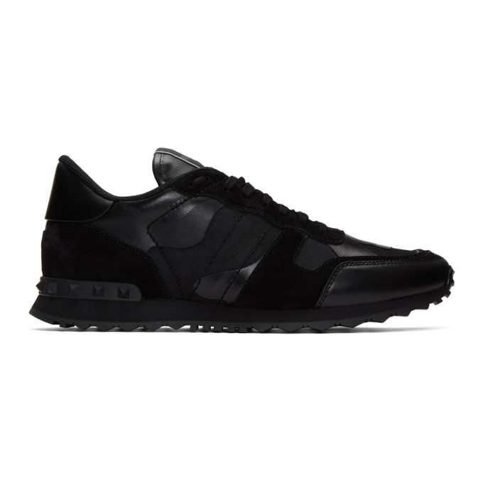 all black valentino rockrunner