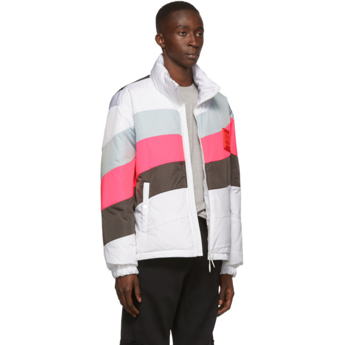 OFF-WHITE OFF-WHITE WHITE DOWN PUFFER ANORAK JACKET