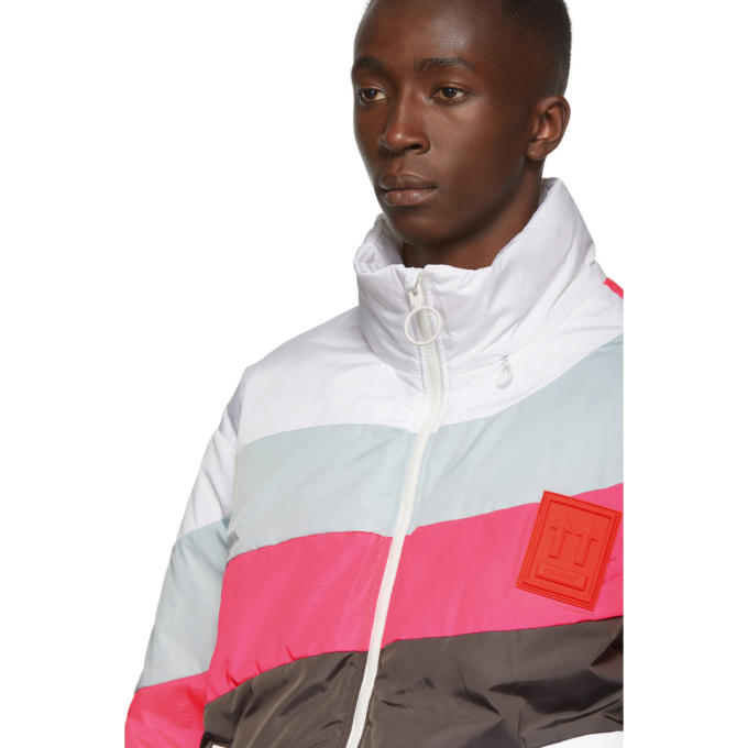 OFF-WHITE OFF-WHITE WHITE DOWN PUFFER ANORAK JACKET