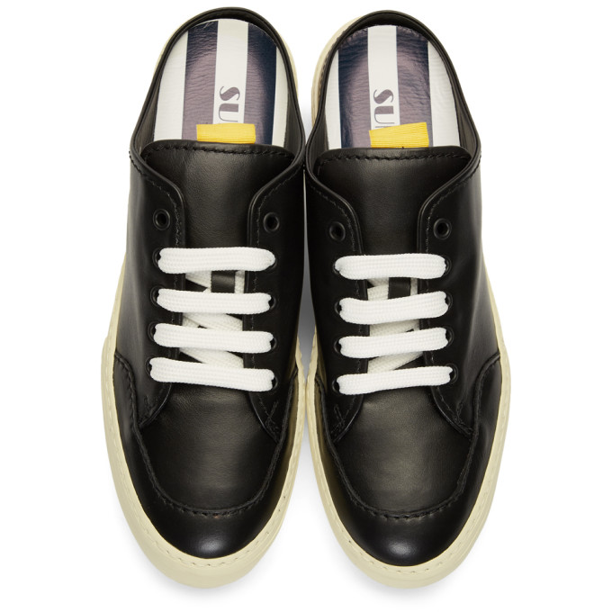 Sunnei Black Sabot Sneakers | ModeSens