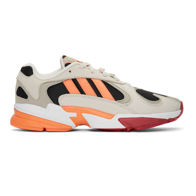 adidas originals yung 1 suede and mesh sneakers