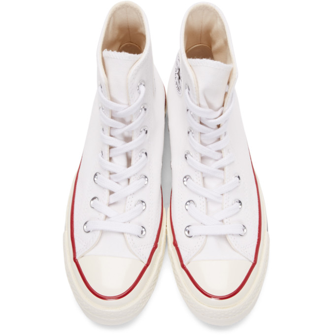 CONVERSE CONVERSE WHITE CHUCK 70 HIGH SNEAKERS