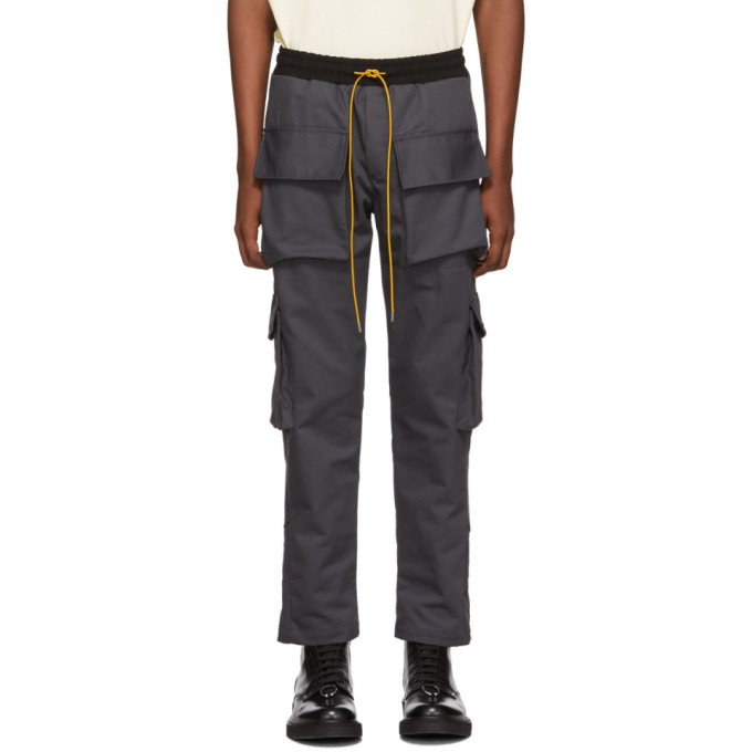 satin cargo pants mens