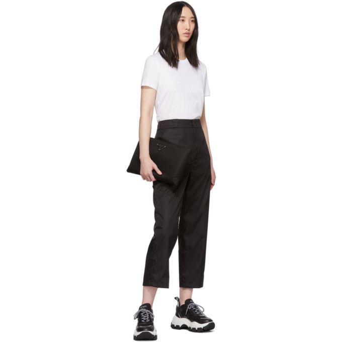 PRADA BLACK & WHITE CHUNKY SNEAKERS