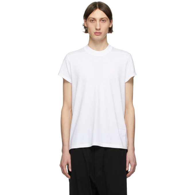 RICK OWENS DRKSHDW RICK OWENS DRKSHDW WHITE SMALL LEVEL T-SHIRT