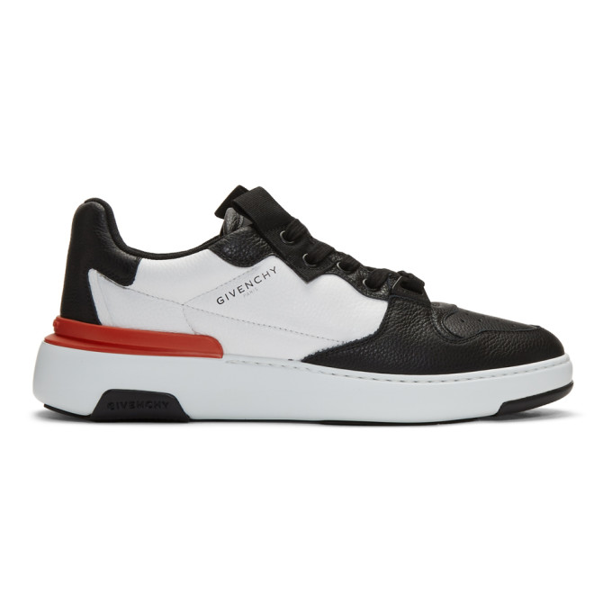 givenchy reverse sneakers in leather