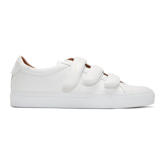 givenchy white strap urban knots sneakers