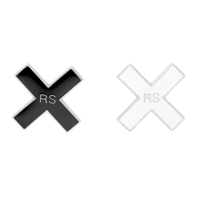 Raf Simons Black & White The Xx Edition Pins