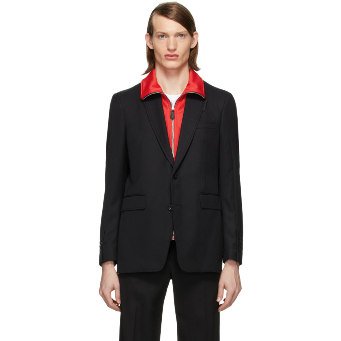 BURBERRY BURBERRY BLACK CLASSIC TAILORED BLAZER