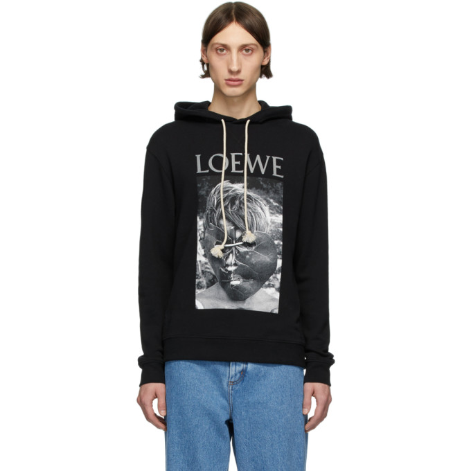 LOEWE LOEWE BLACK LORD OF THE FLIES HOODIE