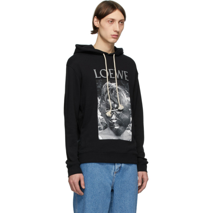LOEWE LOEWE BLACK LORD OF THE FLIES HOODIE