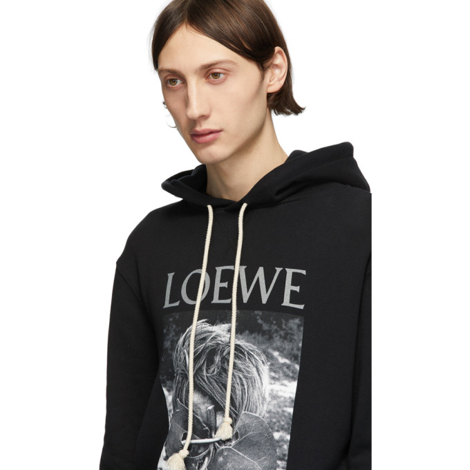 LOEWE LOEWE BLACK LORD OF THE FLIES HOODIE