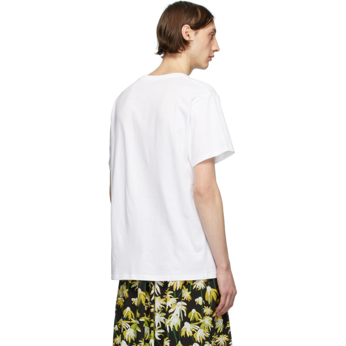 LOEWE LOEWE WHITE TRIM T-SHIRT