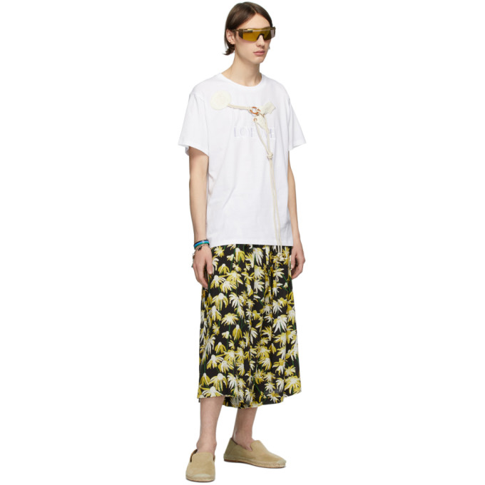 LOEWE LOEWE WHITE TRIM T-SHIRT