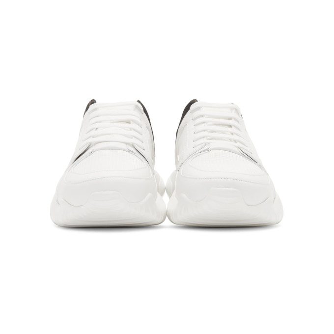FENDI FENDI WHITE MESH FOREVER FENDI SNEAKERS