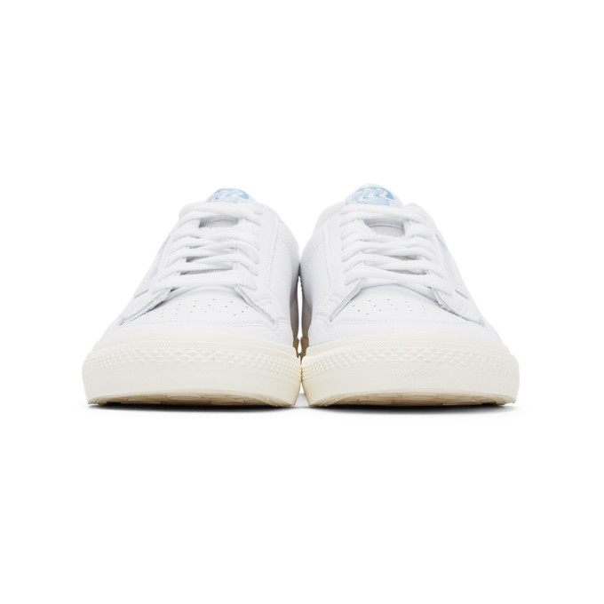 ADIDAS ORIGINALS ADIDAS ORIGINALS WHITE UNITY EDITION CONTINENTAL VULC SNEAKERS