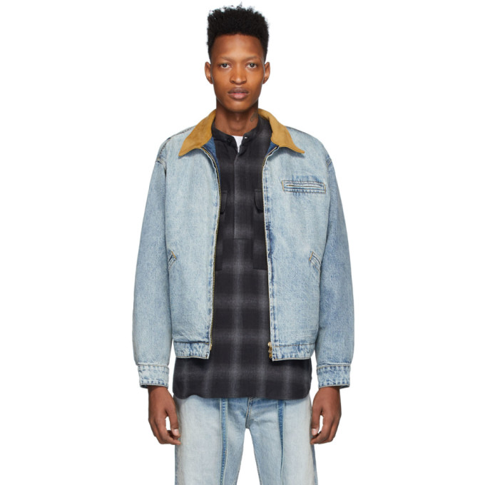 FEAR OF GOD FEAR OF GOD BLUE DENIM JACKET