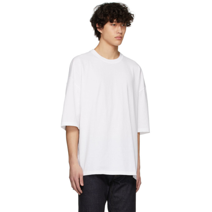 BOTTEGA VENETA BOTTEGA VENETA WHITE OVERSIZED T-SHIRT