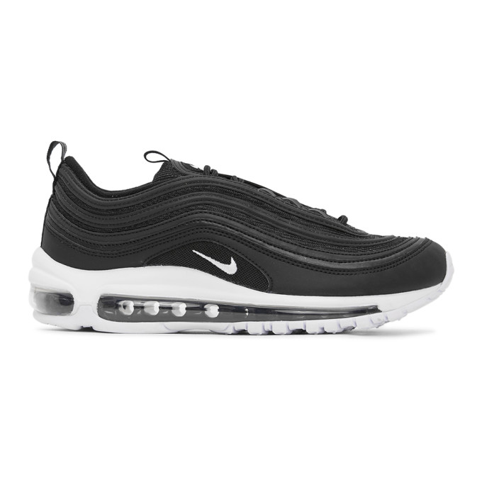 NIKE NIKE BLACK AND WHITE AIR MAX 97 SNEAKERS