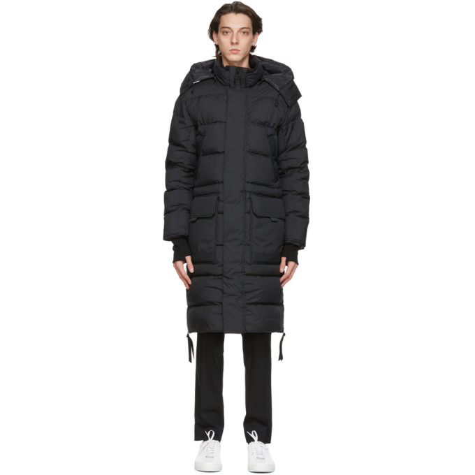 CANADA GOOSE BLACK 'BLACK LABEL' WARWICK PARKA