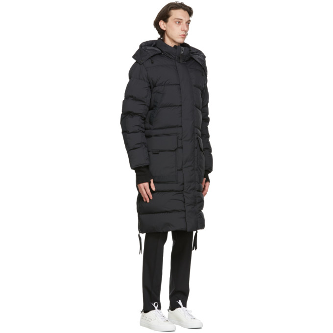 CANADA GOOSE BLACK 'BLACK LABEL' WARWICK PARKA