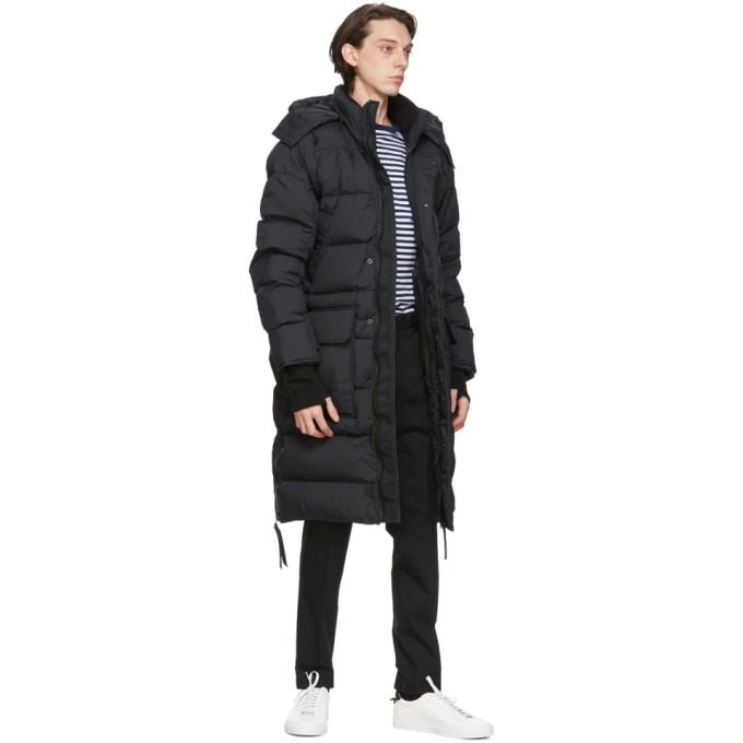 CANADA GOOSE BLACK 'BLACK LABEL' WARWICK PARKA