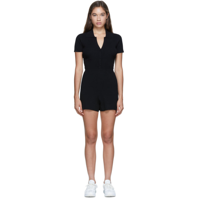 Click to view more detailed imagery on our partner's website Live The Process Black Rib Seamless Bodysuit In A1 Black