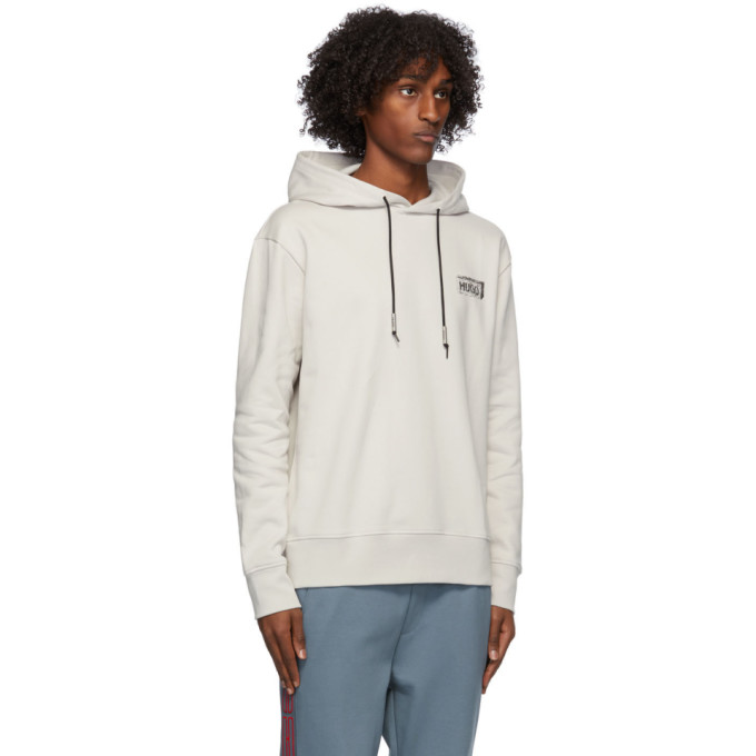 HUGO HUGO BEIGE DOWNSVILLE HOODIE