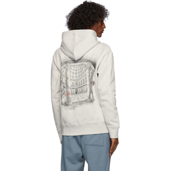 HUGO HUGO BEIGE DOWNSVILLE HOODIE